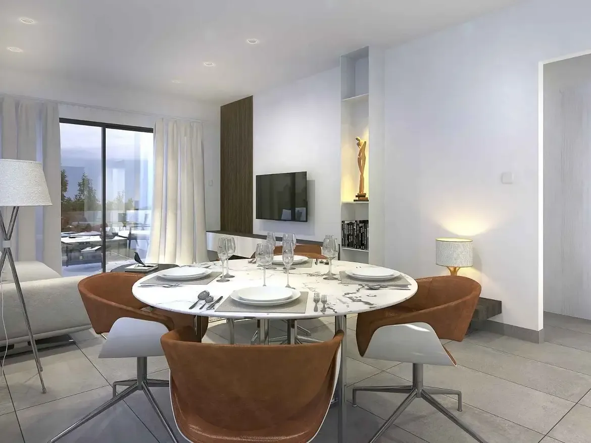 Nowe apartamenty z 2 sypialniami i 2 łazienkami w Prodromi, Polis