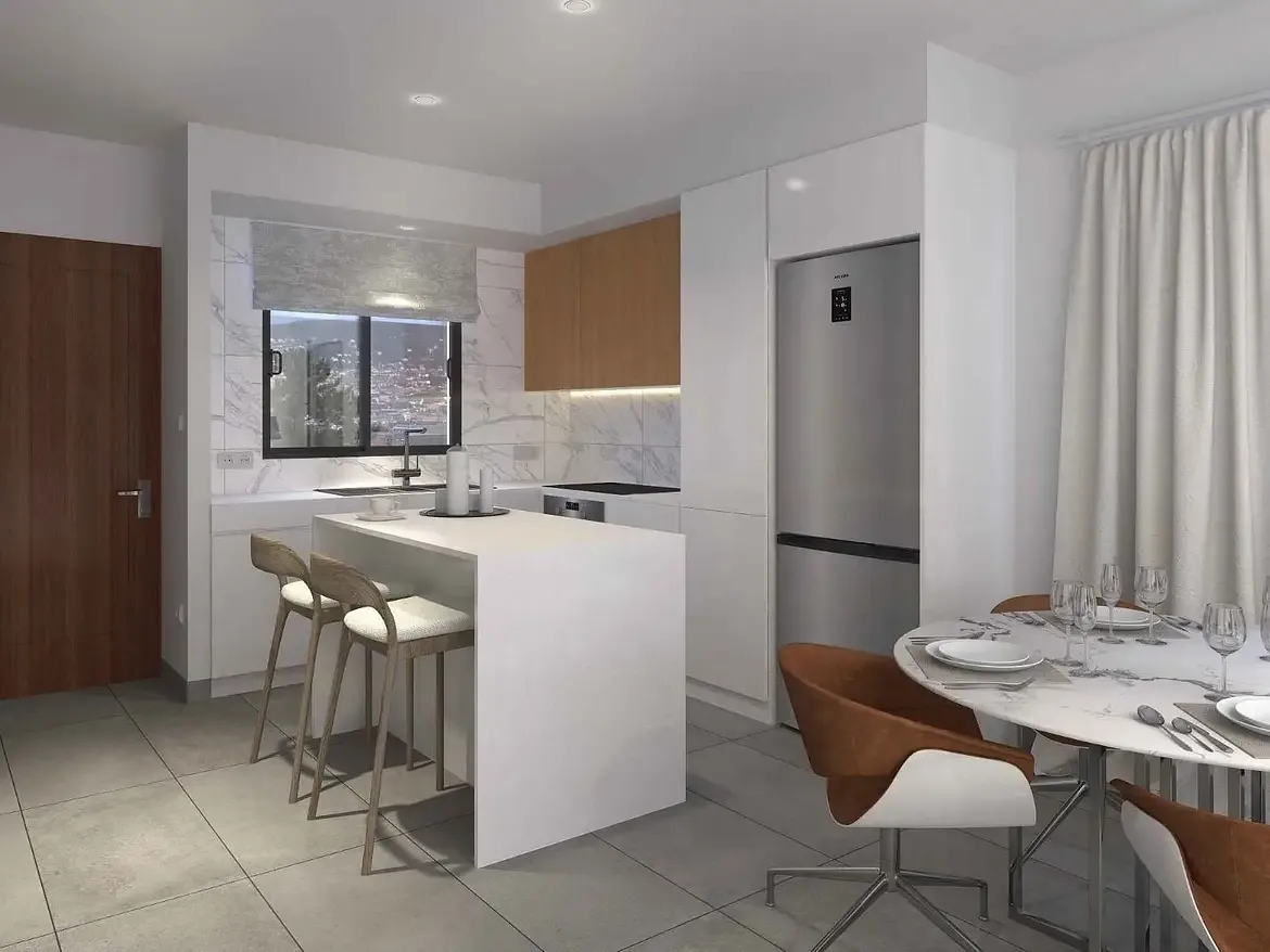 Nowe apartamenty z 2 sypialniami i 2 łazienkami w Prodromi, Polis
